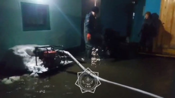 Фотография к новости: ШҚО-ның екі ауданында үй аулаларын су басты