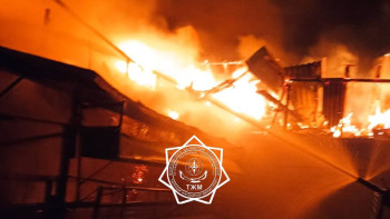 Фотография к новости: 10 тонна шөп, монша: Екі өңірде өрт болды