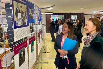 Фотография к новости: Францияда қазақ әйелдерінің көрмесі ашылды