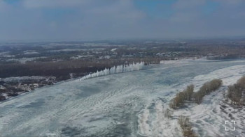 Фотография к новости: Семейде  Ертіс өзенінде мұз жару жұмыстары жүргізілді