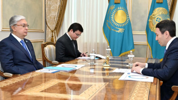 Фотография к новости: Президентке «Самұрық-Қазына» қызметінің басым бағыттары туралы баяндалды