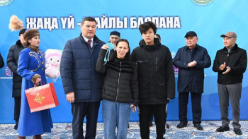 Фотография к новости: Қызылордада 134 отбасыға баспана кілті табысталды