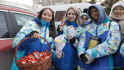 Астанада Қайырымдылық күні қандай акция өтті?