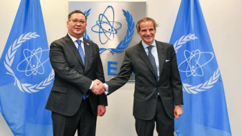 Фотография к новости: Мұрат Нұртілеу Венада халықаралық ұйымдардың басшыларымен кездесулер өткізді