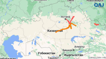 Фотография к новости: 5 облыста 9 автожолда көлік қозғалысына шектеу бар