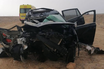 Фотография к новости: Маңғыстауда жантүршігерлік жол апатынан 2 адам көз жұмды