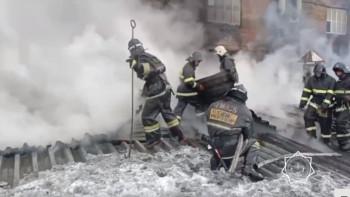 Фотография к новости: Шығыс Қазақтандағы тау-кен байыту кешенінде өрт болды