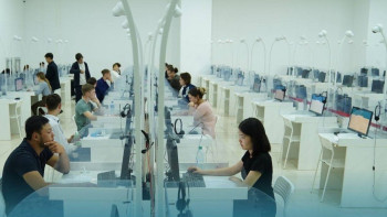 Фотография к новости: Екі апта ішінде 59 мың талапкер наурыз ҰБТ-сын тапсырды