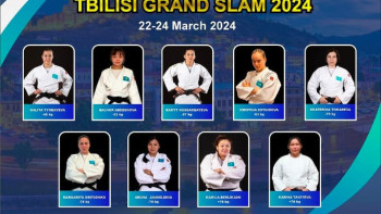 Фотография к новости: Grand Slam турнирінде белдесетін балуандар белгілі болды