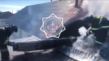 Фотография к новости: Шығыс Қазақстан облысында тұрғын үй өртенді