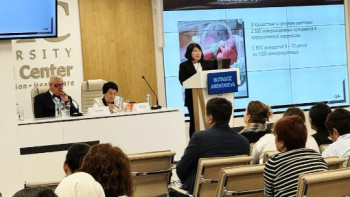 Фотография к новости: Астанада неонатологтардың алғашқы қазақстандық симпозиумы өтті