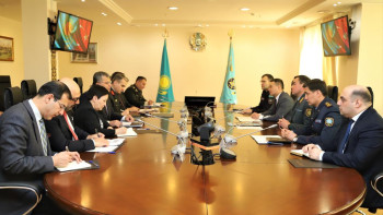 Фотография к новости: ТЖМ-де Каспий теңізінде қауіпсіздікті қамтамасыз ету мәселелері талқыланды