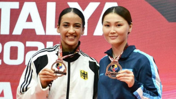 Фотография к новости: Қазақстан құрамасы каратэден Түркияда 2 алтын, 3 қола жеңіп алды