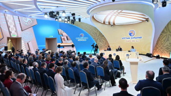 Фотография к новости: Қарин: Ұлттық құрылтайда жалпыұлттық құндылықтардың нақты тізімі ұсынылды