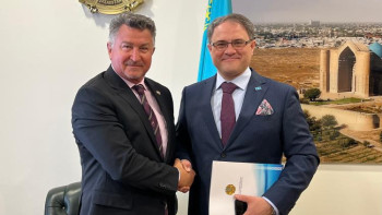 Фотография к новости: Еліміз Хорватиямен өзара серіктестікті нығайтады