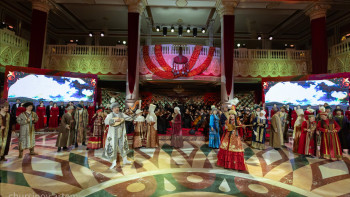Фотография к новости: Nauryz ball: Шетелдік дипломаттар арқан тартып, асық ойнады