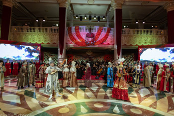 Фотография к новости: Nauryz ball: Шетелдік дипломаттар арқан тартып, асық ойнады