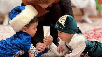 Фотография к новости: "Ханталапай" ұлттық ойынына 350 мыңнан астам бала қатысты