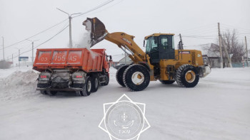 Фотография к новости: Ақмола облысында су тасқынына қарсы іс-шаралар жүргізілуде
