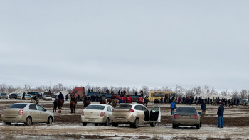 Фотография к новости: Қарағандыда Ұлттық спорт күніне орай көкпар ұйымдастырылды