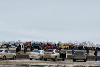 Фотография к новости: Қарағандыда Ұлттық спорт күніне орай көкпар ұйымдастырылды