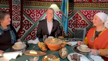 Фотография к новости: АҚШ елшісі Қазақстан халқын Наурыз мейрамымен қазақша құттықтады