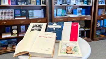 Фотография к новости: Братиславада қазақ тілі курстары мен қазақ әдебиеті кітапханасы ашылды