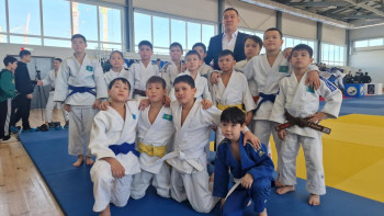 Фотография к новости: Астанада жаңа дзюдо орталығы ашылды