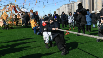 Фотография к новости: Елордада ұлттық ойын түрлеріне үш мыңнан астам адам қатысты