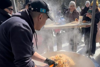 Фотография к новости: Палау фестивалі: Астанада бір тоннадан астам палау әзірленді