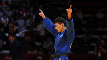 Фотография к новости: Нұрқанат Серікбаев – дзюдодан Grand Slam жарысының жеңімпазы