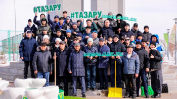 Фотография к новости: 35 мыңға жуық елордалық "Тазару" акциясына қатысты