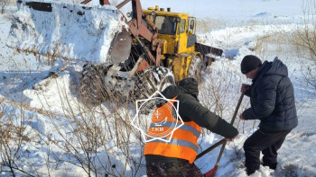 Фотография к новости: СҚО-да су тасқынына қарсы жұмыстар жалғасуда