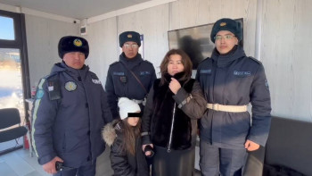 Фотография к новости: Елордада ұландықтар жоғалған екі баланы іздеп тапты