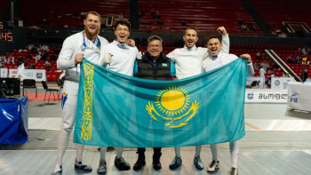 Фотография к новости: Семсерлесуден алғаш рет Париж олимпиадасына лицензия бұйырды