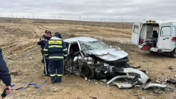 Фотография к новости: Маңғыстауда жол апатынан екі адам қаза болды