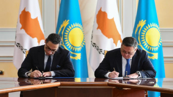 Фотография к новости: Қазақстан мен Кипр әуе қатынасы туралы меморандумға қол қойды