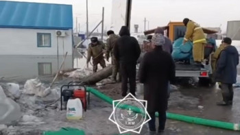 Фотография к новости: Арқалықта 12 жеке тұрғын үйді су басты