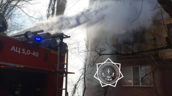 Фотография к новости: Жамбыл облысында өрт кезінде 14 адам құтқарылды