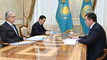 Фотография к новости: Президент Астана қаласының әкімін қабылдады