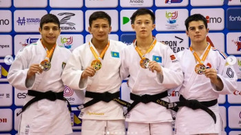 Фотография к новости: Дзюдодан Қазақстан жастар құрамасы Еуропа кубогінде 9 медаль жеңіп алды