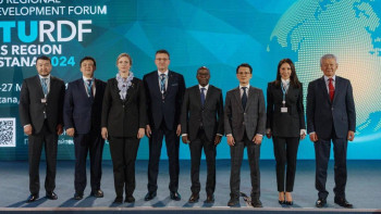 Фотография к новости: ТМД өңіріндегі даму мәселелері жөнінде ХЭО өңірлік форум басталды