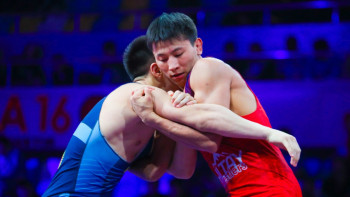 Фотография к новости: Күрестен жастар арасында ел чемпионатында жаңа рекорд тіркелді