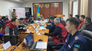 Фотография к новости: Өңірлерде су тасқынына қарсы белсенді іс-шаралар жүргізіліп жатыр