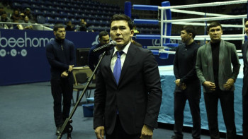 Фотография к новости: Астанада Бақтияр Артаевтың құрметіне бокстан турнир өтіп жатыр