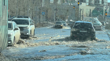 Фотография к новости: Қарағанды көшелерін су басты