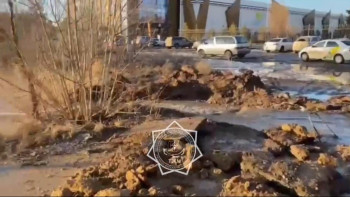 Фотография к новости: Қарағандыда екі көше су астында қалды