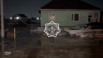 Фотография к новости: Қояндыда 48 мың текше метр еріген су тартылды