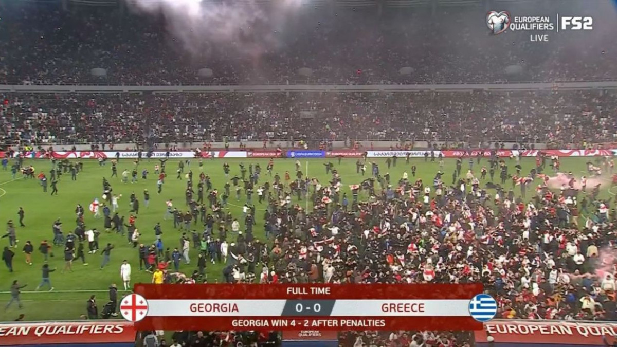 Футбол: Грузия Грекияны жеңіп, Еуропа чемпионатының финалына өтті