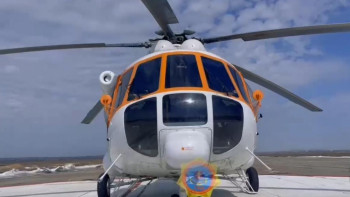 Фотография к новости: Абай облысына "Қазавиақұтқару"  тікұшағы көмекке барды